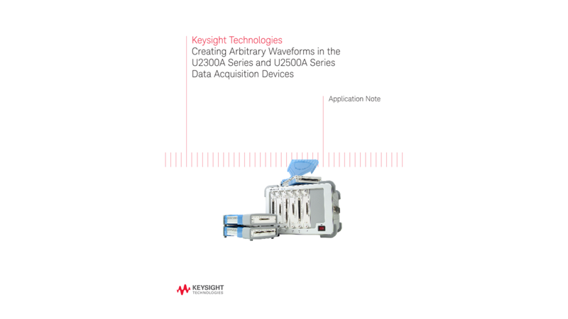 Generate Arbitrary Waveforms in Data Acquisition Device